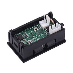 Superb Technologies CT-VA 100V 10A Dc Dual Led Red and Blue Digital Voltmeter Ammeter Monitor Panel image 2