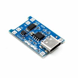 QBM TP4056 1A Li-ion lithium Battery Charging Module With Current Protection - Type C image 1