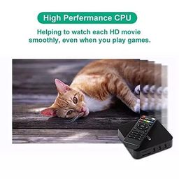 generic Lucano® 4K Mini PC Box with Android 11.1 Updated, 2GB Ram 16 GB ROM,64 Bit RK3318 Processor, H.265 Decoding image 4