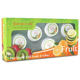 Aryanveda Fruit Facial Kit for Glowing Skin-Detan-Blemishes & Face Massage - 210 g-52