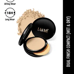 Lakme Xtraordin-airy Compact, 2 In 1 Compact + Foundation, Lightweight - 01 Ivory Fair, 9g image 3