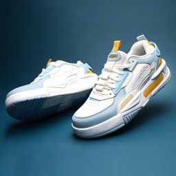 JQR Men Colourblocked Signature Lightweight Sneakers-image-4