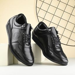 San Frissco Men Lightweight Memory Foam Insole Basics Sneakers-picture-4