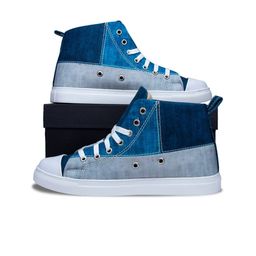 KobSook Women Printed Mid Top Sneakers-38