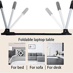 DIVIJA STORE Smart Multipurpose Foldable Laptop Table with Cup Holder, Study Table, Bed Table, Breakfast Table, Foldable and Portable/Ergonomic & Rounded Edges/Non-Slip Legs (doremon) image 4