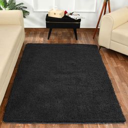 PRESTO Dark Grey Tufted Soft Feel Anti-Skid Carpet-15
