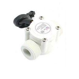 TECHTONICS YF-S403 3/4" Water Flow Hall Sensor 3/4 Inch External Thread 1-30L/min Flowmeter image 1