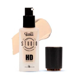 GLAM21 Studio Perfection HD Matte Foundation Smooth Matte Finish-30ml Deep -Ivory -01 image 4