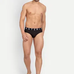 Asterisk Men Pack Of 3 Basic Briefs MBR-3CBK-XS-04 image 4