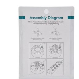 Vinayakart 20MM Ceramic Disk Kit for Mist Maker & Fog Machine with Key Tool image 2