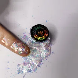 Veoni BELLE Long Wearing Multichrome Foil Glitter Flakes Eyeshadow 5 g - Snow White Flakes-42