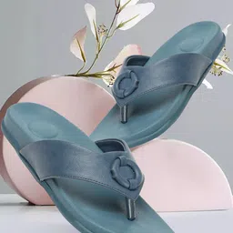ELLE Thong Strap Open Toe Flats-image-104