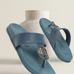 Elle Embellished T-Strap Flats-43