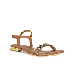 Rocia Embellished Open Toe Flats-picture-49