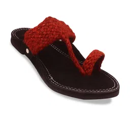 Apratim Textured One Toe Lightweight Comfort Sandals-image-28