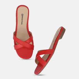 Big Fox Women Synthetic Open Toe Flats-18