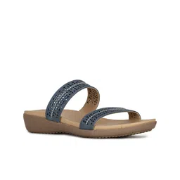 Bata Women Blue Open Toe Flats-image-79