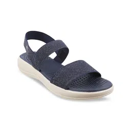 Metro Women Blue Open Toe Flats-image-39