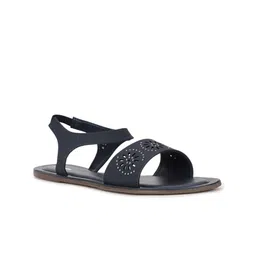 Bata Women Blue Open Toe Flats-image-84