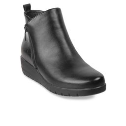 Mochi Women Black Slip-On Sneakers-28
