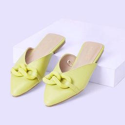 Forever Glam by Pantaloons Women Pointed Toe Embellished Mules-31