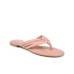 Inc 5 Women Pink T-Strap Flats-image-18