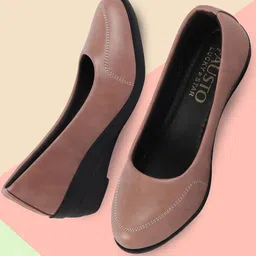 FAUSTO Platform Wedge Heel  Ballerinas Flats image 1