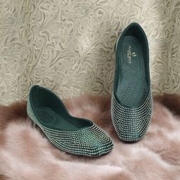 PLANET WALK Women Embellished Ballerinas Flats-image-52