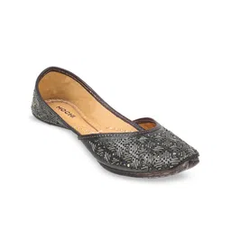 Mochi Embellished Mojaris Flats image 1
