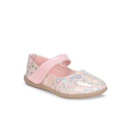 Lil Lollipop Girls Printed Velcro Ballerinas-41