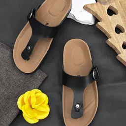 BRISKERS Women Open Toe Flats-52