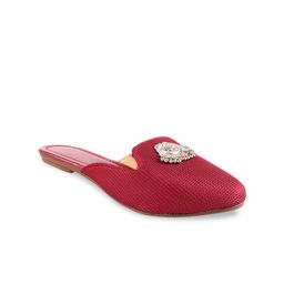 Apratim Embellished Round Toe Mules-image-29