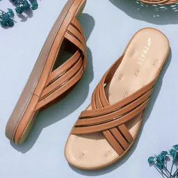 TRASE Women Colourblocked Open Toe Flats-picture-51