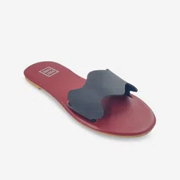 POSTCARD Women Brown Open Toe Flats-58