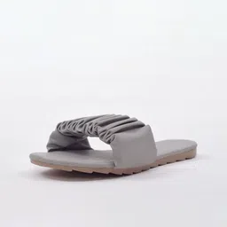 Apratim Women Grey Open Toe Flats-image-52