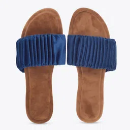 Apratim Women Blue Open Toe Flats-image-45