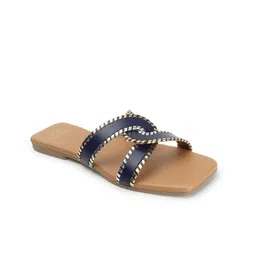 Carlton London No Back Strap Open Toe Flats image 4