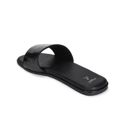 yoho Textured Open Toe Flats image 5