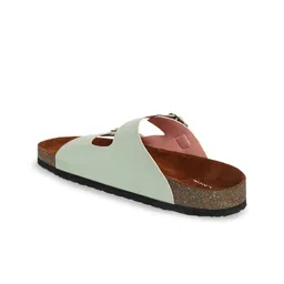 Lavie Buckle Detail Open Toe Flats image 5