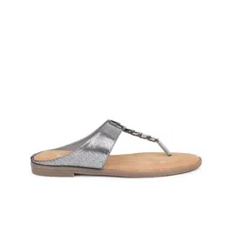 Inc 5 Open Toe T-Strap Flats image 2