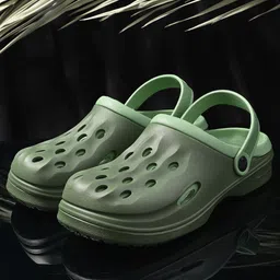BIRDE Men Self Design Clogs-37