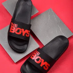 Greentech Men The Boys Printed Rubber Sliders-31