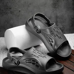 ASIAN Men Self Design Clogs-picture-0
