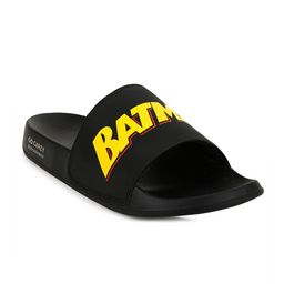 Campus Men Black & Yellow Printed Sliders-picture-47
