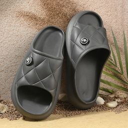 CARLO ROMANO Men Textured Sliders-picture-43