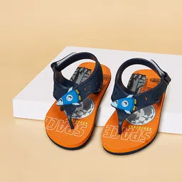 Pantaloons Junior Boys Printed Thong Flip-Flops-80
