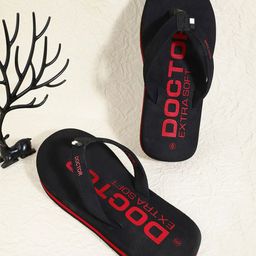 DOCTOR EXTRA SOFT Men Printed Orthopedic Thong Flip-Flops-49