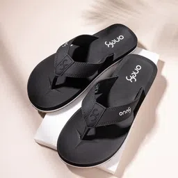One8 Men Textured Anti-Skid Bounce Back Mid-Sole Water-Resistant Thong Flip-Flops-picture-22