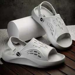 ASIAN Men Self Design Clogs-picture-6
