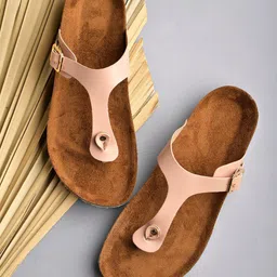 MOZAFIA Women T-Strap Flats-picture-54